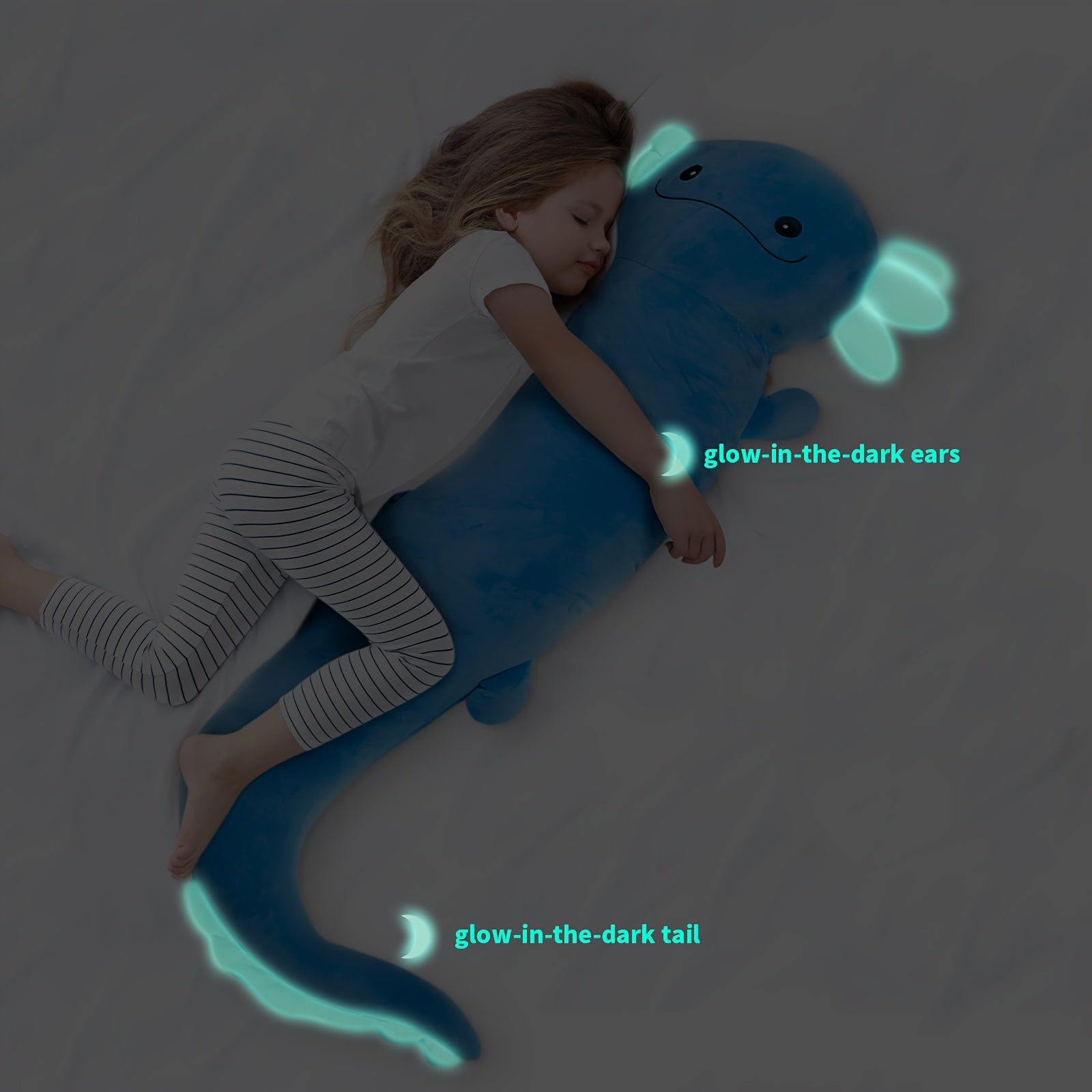 Stor Axolotl Gosedjurskudde