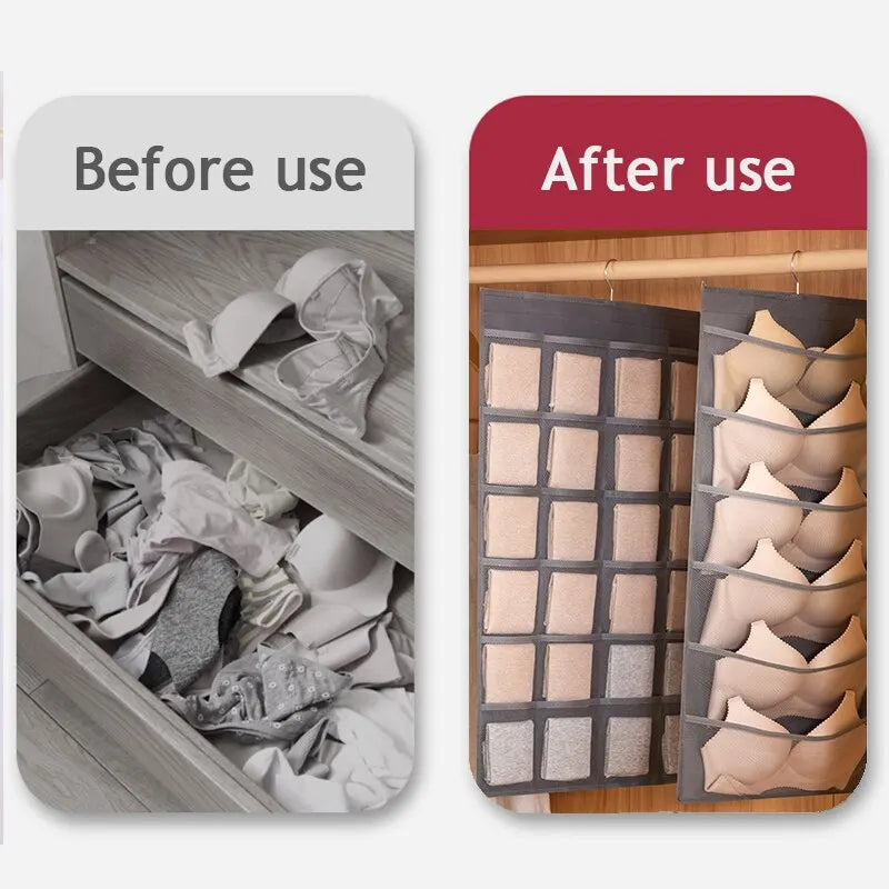 Hängande underklädesförvaring