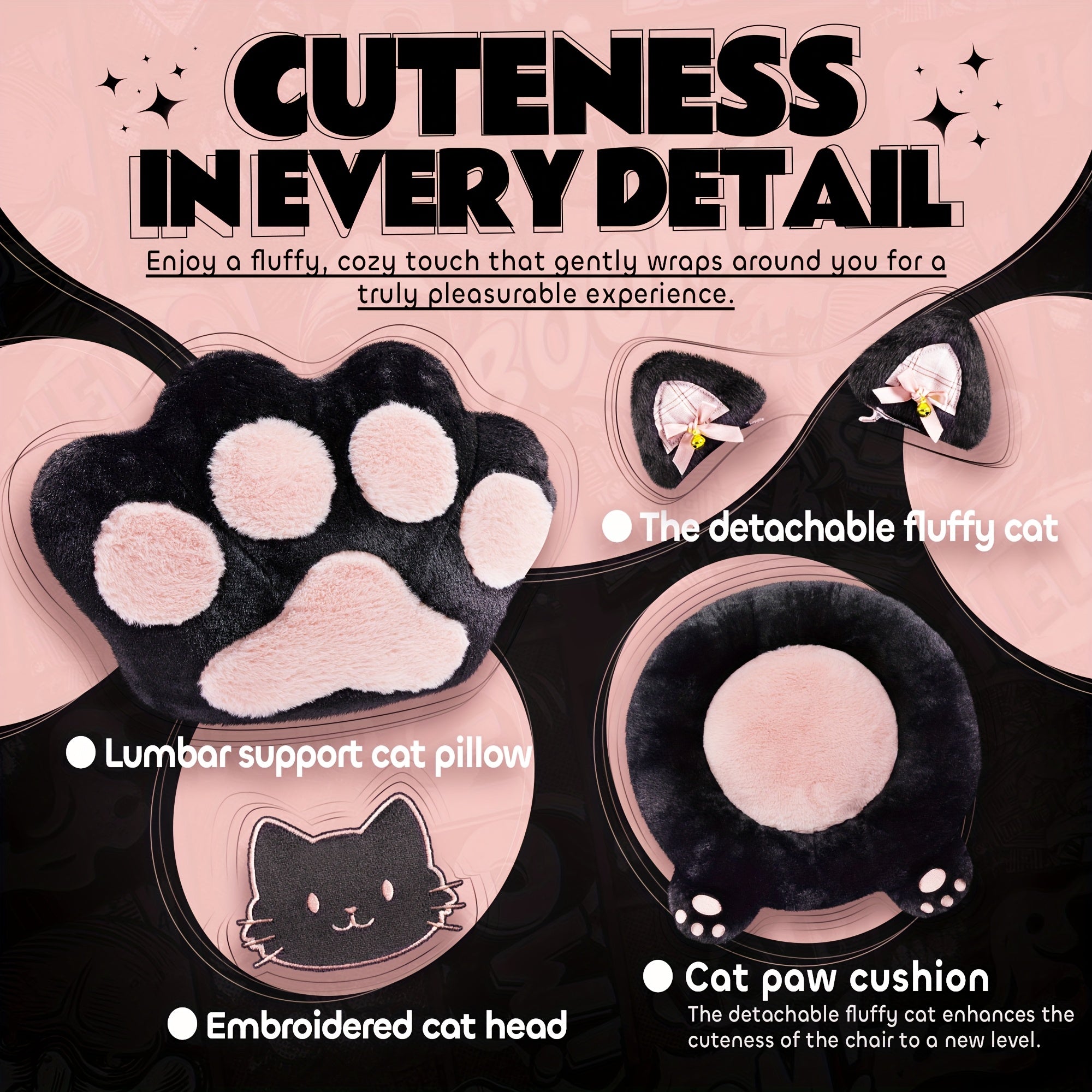 Gamingstol med justerbart fotstöd